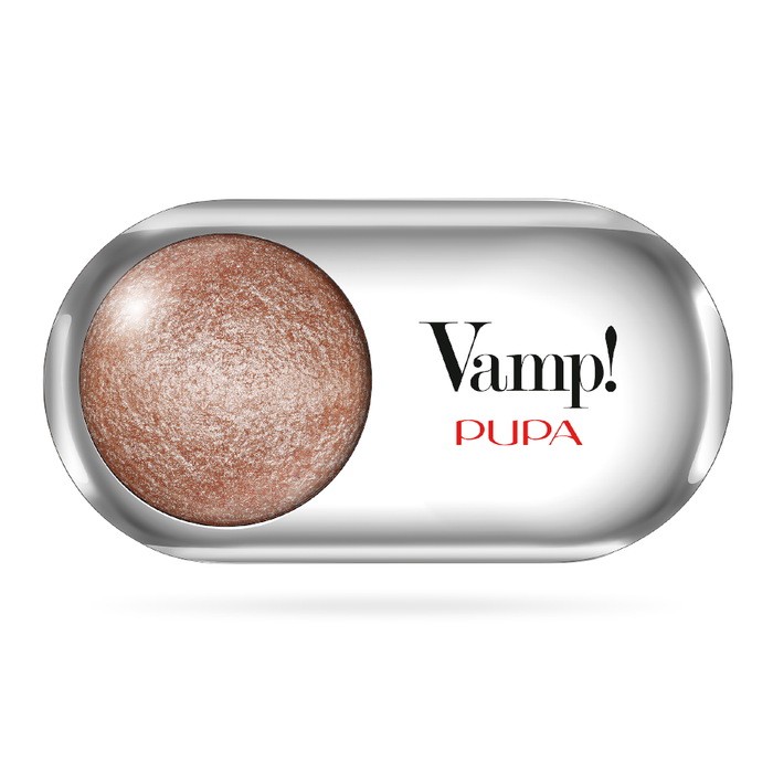Vamp! Wet&Dry Sombra Efeito Luminoso Duplo Pupa Milano 402 Rose  Gold