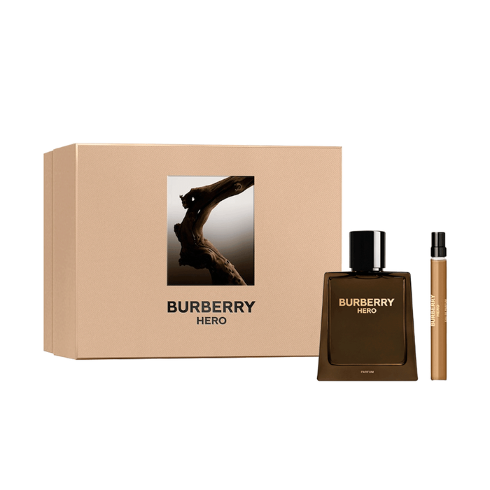 Kit Burberry Hero Burberry Eau De Parfum Perfume Masculino - 100ml + Tamanho Viagem 10ml