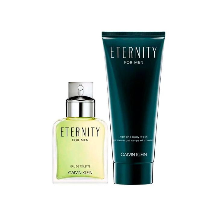 Kit Eternity for Men Calvin Klein Masculino Eau de Toilette 100ml e Gel de Corpo e Deo 75ml