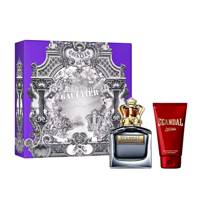 Kit Scandal Pour Homme  Jean Paul Gaultier  Eau de Toilette  Perfume Masculino  100ml + Gel de Banho 75ml