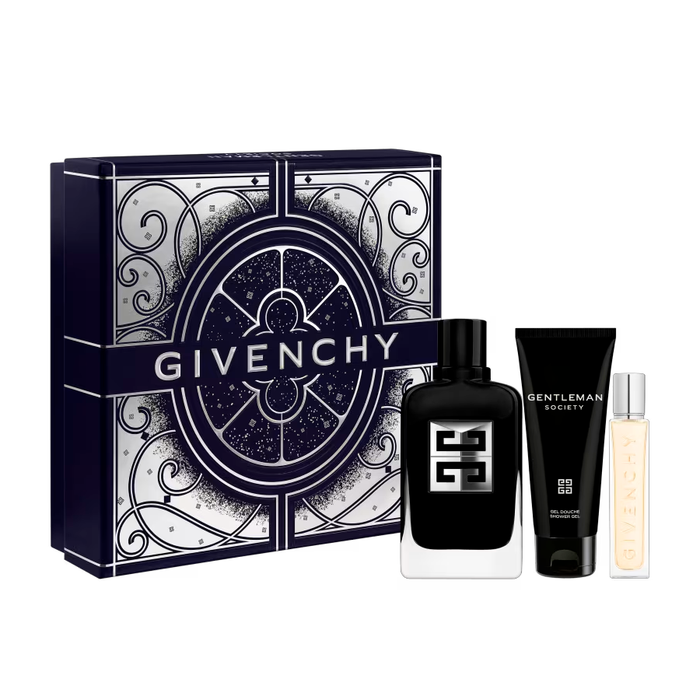 Kit Gentleman Society Masculino Eau de Parfum 100ml e Gel de Banho 75ml e Travel Spray 12,5ml