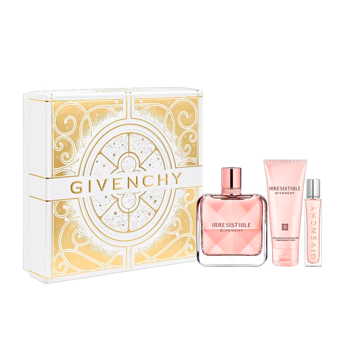 Kit Irresistible Givenchy Eau de Parfum 80ml e Loção Corporal 75ml + Travel Spray 12,5ml