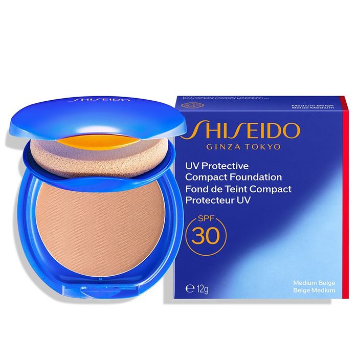 UV Protective Compact Foundation Base compacta  Shiseido-Medium Beige