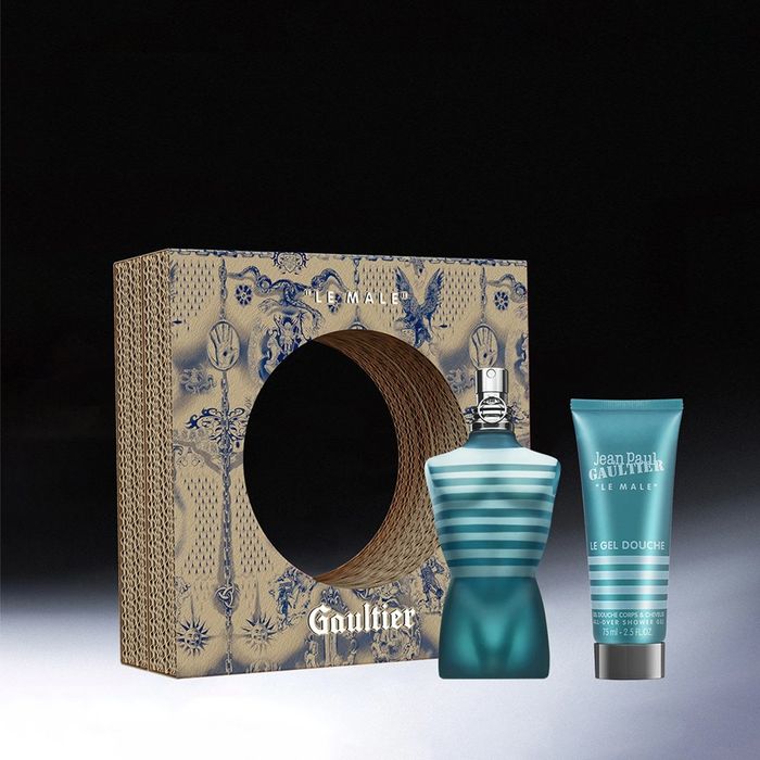 Kit Le Male Jean  Paul Gaultier  Eau De Toilette Perfume Masculino - 75ml + Gel De Banho 75ml