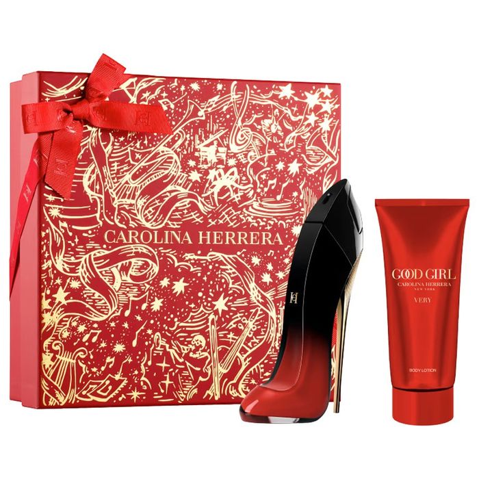 Kit Very Good Elixir Carolina Herrera Eau de Parfum Perfume Feminino - 80ml + Loção Corporal 100ml