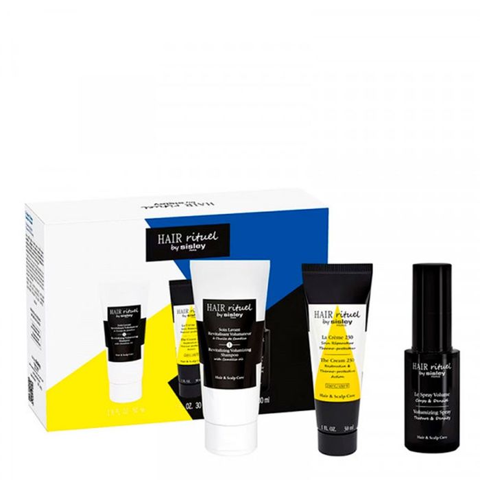Kit Sisley Pump Up The Volume  Shampoo  E Spray Volumizador  E Creme