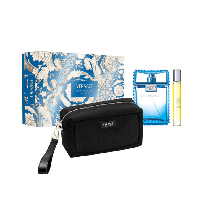 Kit Eau Fraiche Versace Masculino Eau de Toilette 100ml + Eau de Toilette 10ml