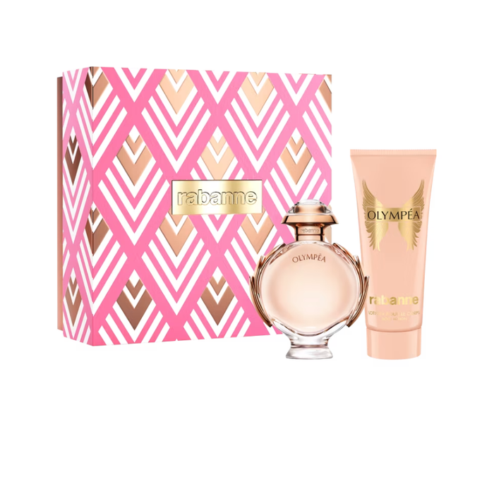 Kit Olympea Rabanne Feminino Eau de Parfum 80ml e Body Lotion 100ml