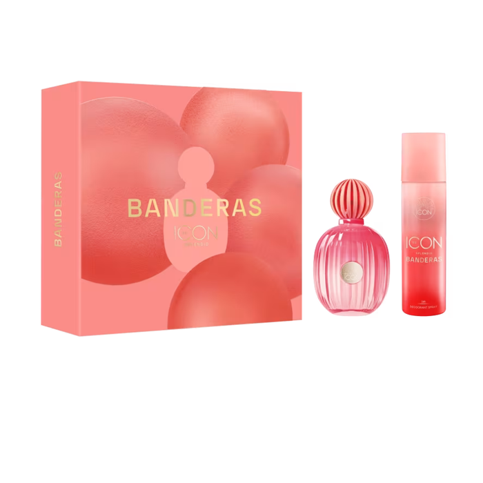 Kit The Icon Splendid Banderas Feminino Eau de Parfum 100ml+Deo 150ml