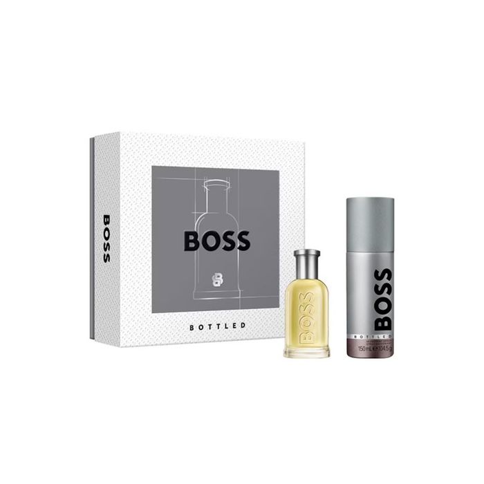 Kit Boss Bottled Hugo Boss Eau de Toilette Perfume Masculino - 50ml + Desodorante 150ml