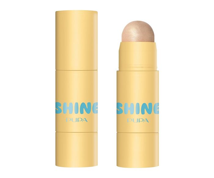 Shine Face Highlighter Stick Golden Hour Pupa Milano Iluminador Facial