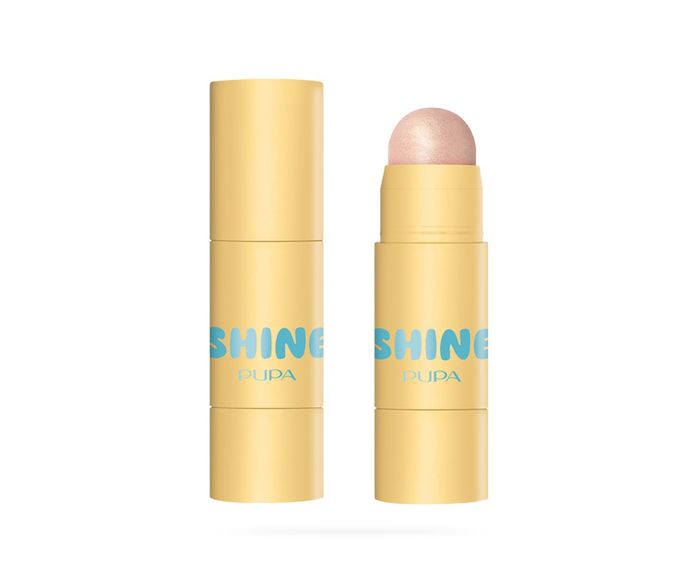 Shine Face Highlighter Stick 24 Karat Gold Pupa Milano Iluminador Facial