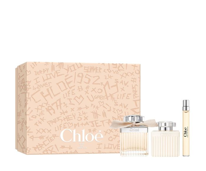 Kit Chloé Signature Chloé Eau de Parfum Perfume Feminino - 100ml + Body Lotion 100ml + Travel Spray 10ml