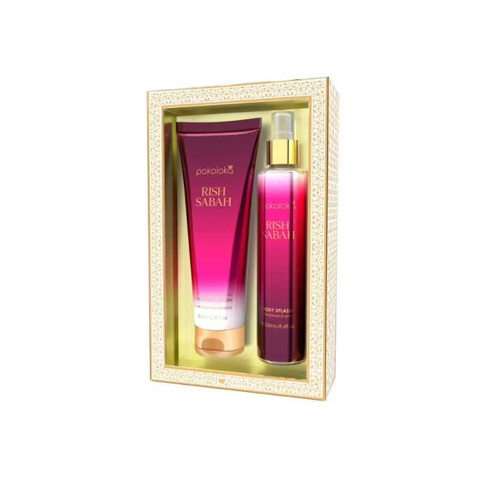 Kit Rish Sabah Pokoloka Loção+ Body Splash Feminino-240ml