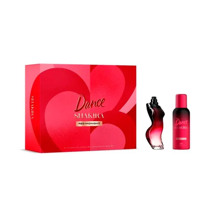 Kit Shakira Dance Red Midnight Eau de Toilette 80ml + Desodorante 150ml