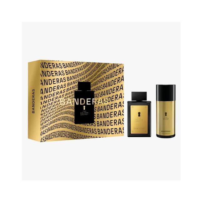 Kit Banderas Golden Secret Masculino Eau de Toilette 100ml+ Deo 150ml
