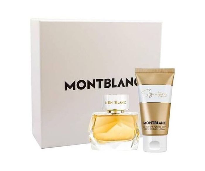 Kit Signature Absolue Montblanc Eau de Parfum Perfume Feminino 50ml+Body Lotion 100ml