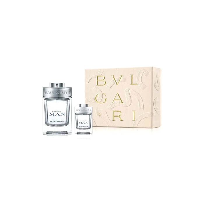 Kit Bvlgari Man Rain Essence Eau de Parfum Perfume Masculino-100ml+15ml