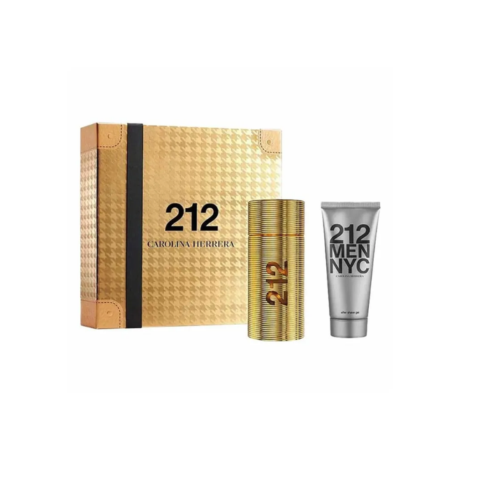 Kit 212 Men Parfum Carolina Herrera Eau de Parfum Perfume Masculino - 100ml + After Shave Balm 100ml