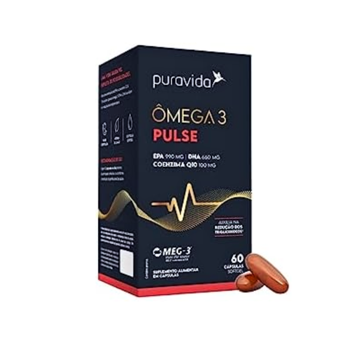 ÔMEGA 3 PULSE PURAVIDA 60 CAPSULAS