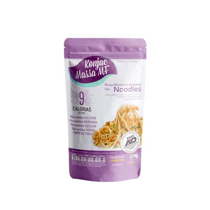 MASSA DE KONJAC TIPO NOODLES 270G