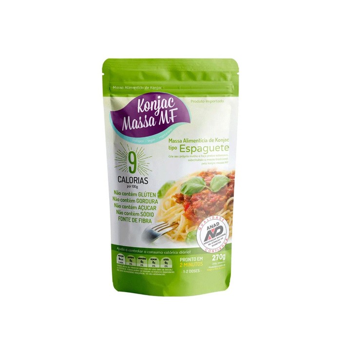 MASSA DE KONJAC TIPO ESPAGUETE 270G