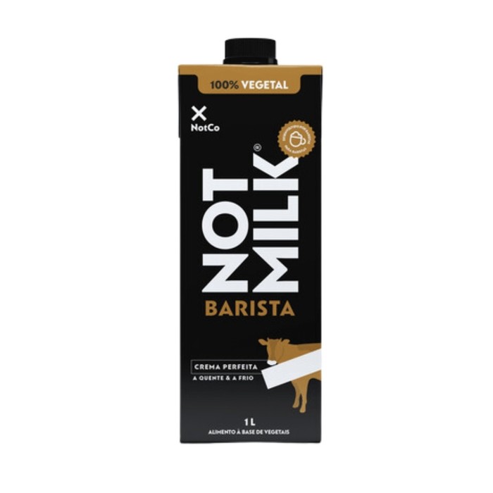 NOT MILK BARISTA CREMA 100% VEGETAL NOTCO 1L