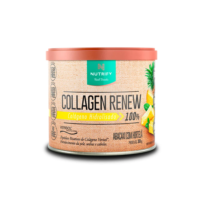 COLLAGEN RENEW ABACAXI COM HORTELÃ NUTRIFY 3000G