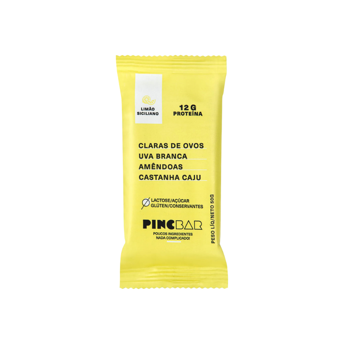 PROTEIN BAR LIMÃO SICILIANO PINCBAR 50G