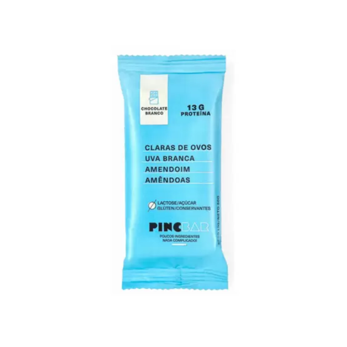 PROTEIN BAR CHOCOLATE BRANCO PINCBAR 50G