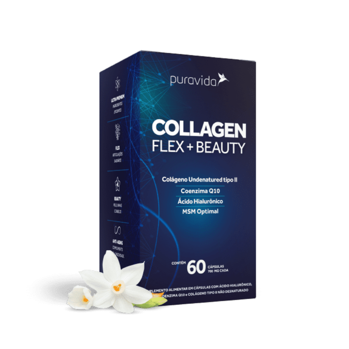 COLLAGEN FLEX BEAUTY PURAVIDA 60 CAPSULAS