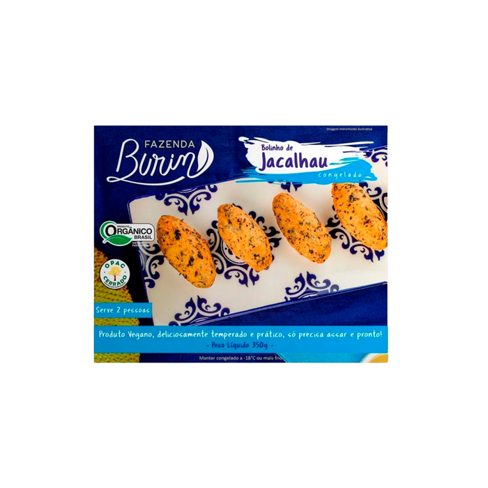 BOLINHO DE JACALHAU ORGÂNICO FAZENDA BURIM 350G