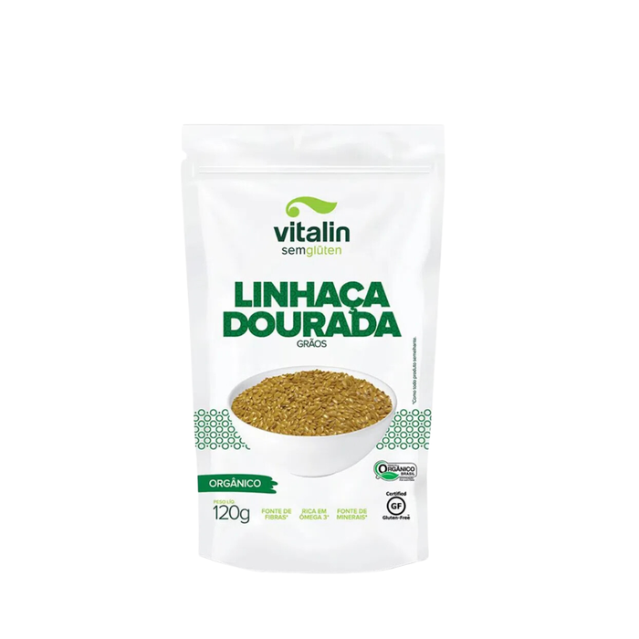 LINHAÇA DOURADA EM GRÃOS INTEGRAL VITALIN 120G