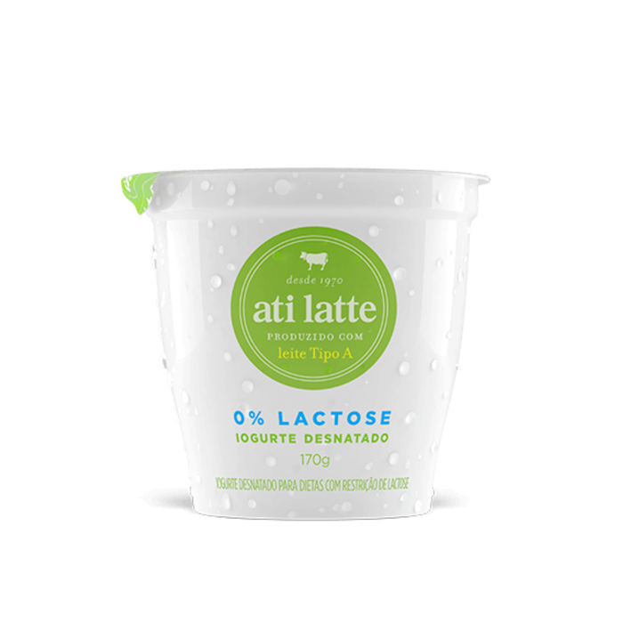 IOGURTE DESNATADO 0% LACTOSE ATILATTE 170G