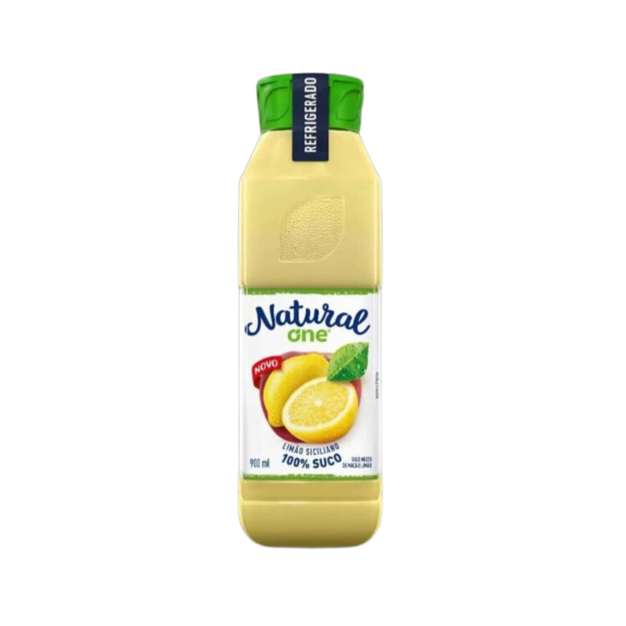 SUCO LIMÃO SICILIANO NATURAL ONE 900ML