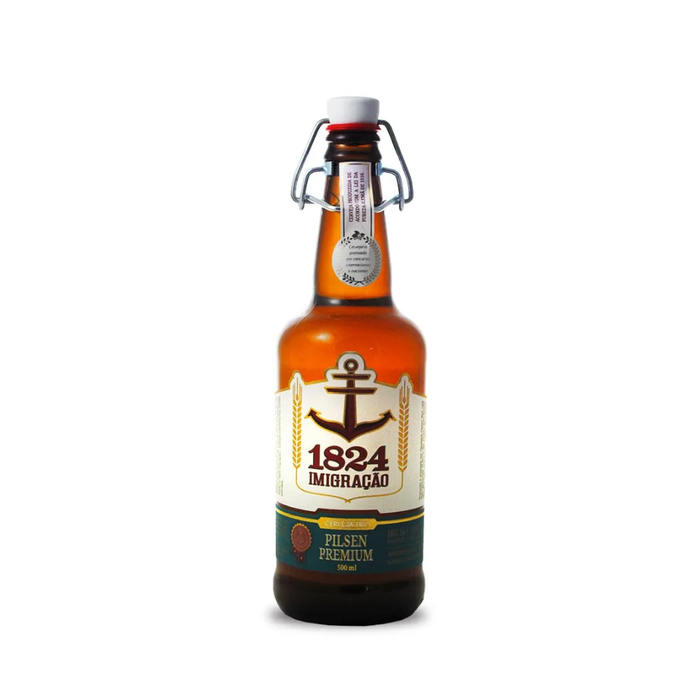 CERVEJA PREMIUM PILSEN IMIGRAÇÃO 500ML