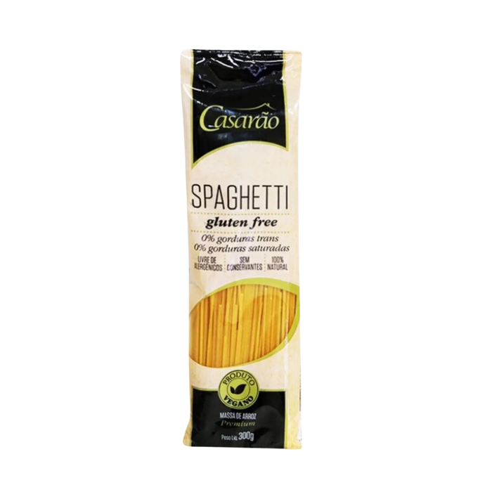 PREMIUM SPAGHETTI VEGANO CASARÃO 300G 