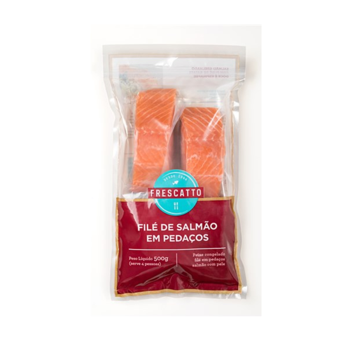 SALMÃO PEDAÇO FRESCATTO  100G