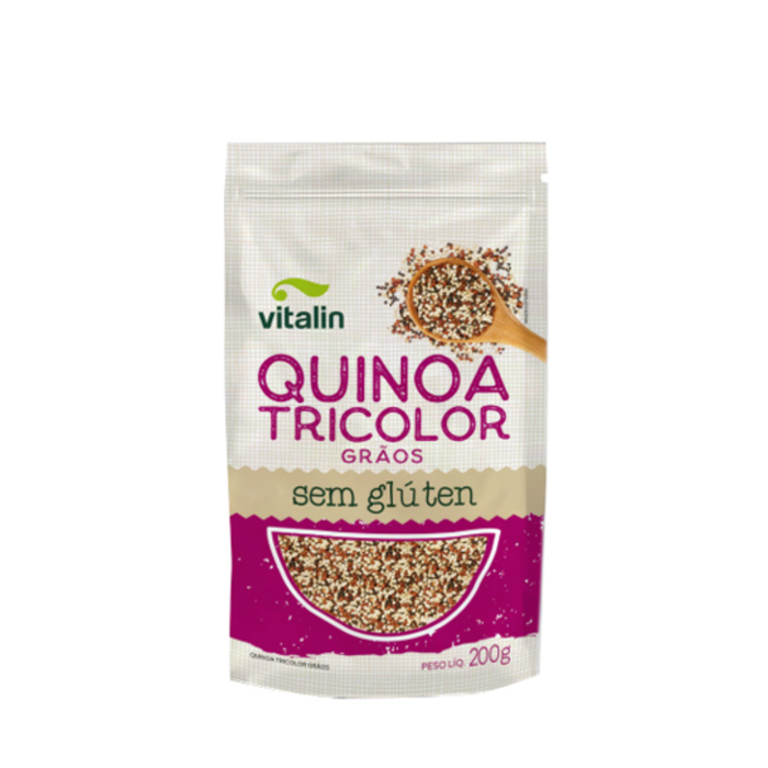 QUINOA TRICOLOR GRÃOS SEM GLÚTEN VITALIN 250G