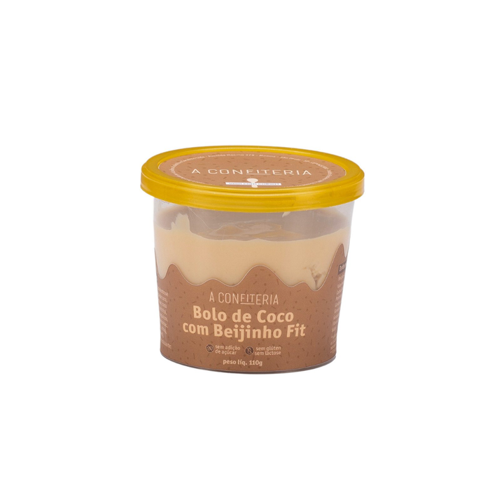 BOLO DE COCO COM BEIJINHO FIT A CONFITERIA 110GR