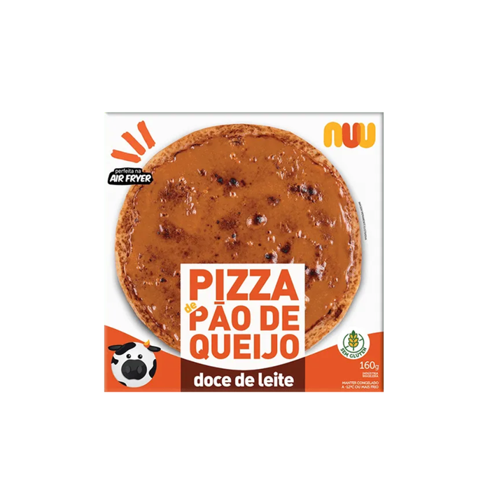 PIZZA PÃO DE QUEIJO DOCE DE LEITE NUU 160G