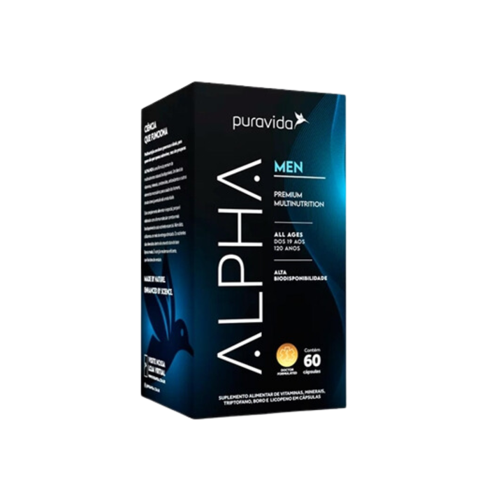 ALPHA MEN PURAVIDA 60 CAPSULAS