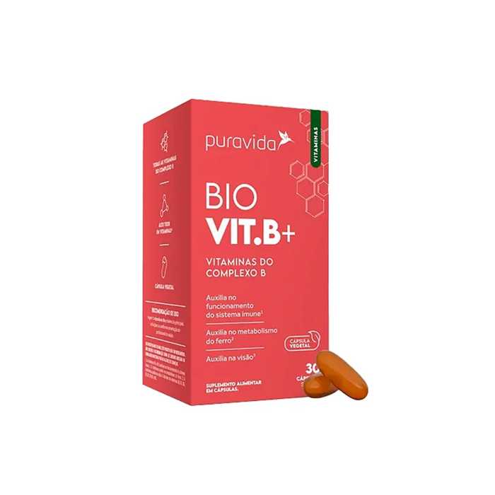 BIO VITAMINA B+ PURAVIDA 30 CAPSULAS