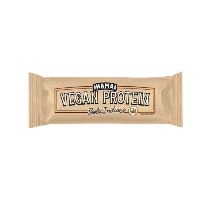 BARRA DE PROTEÍNA VEGANA BOLO INDIANO JHAMAL 50G