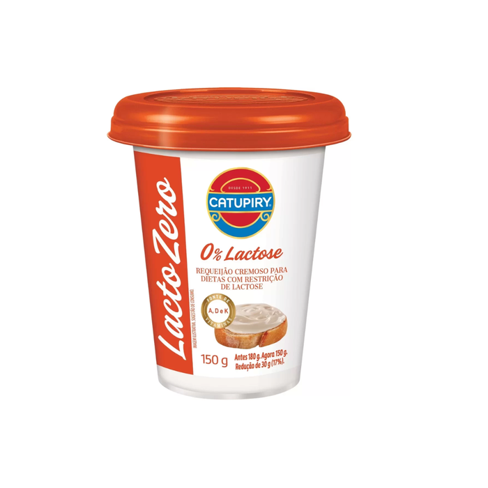 REQUEIJAO ZERO LACTOSE CATUPIRY 150G 