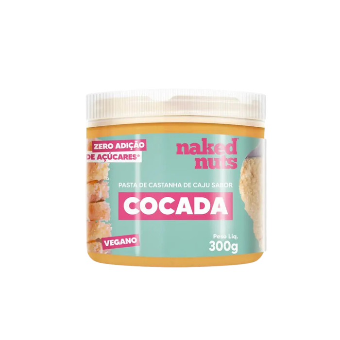 PASTA DE CASTANHA DE CAJU COCADA NAKED NUTS 300G