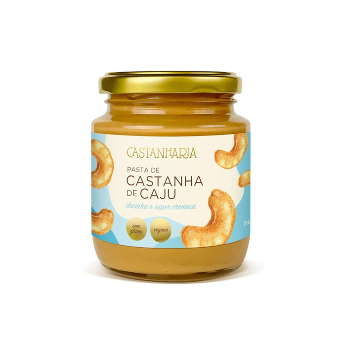 PASTA DE CASTANHA DE CAJU CASTANHARIA 210G