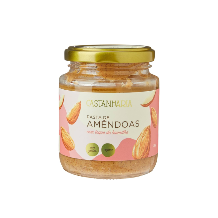 PASTA DE AMÊNDOAS CASTANHARIA 210GR