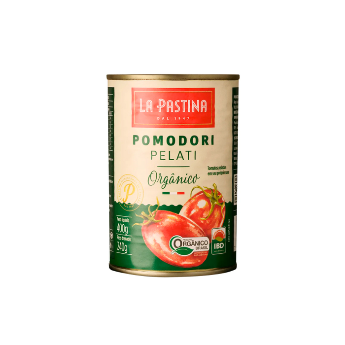 POMODORI PELATI ORGANICO LA PASTINA 400G