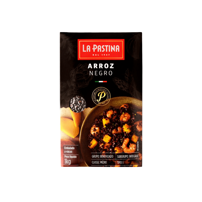 ARROZ NEGRO LA PASTINA 1KG